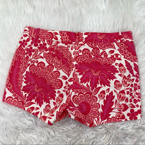 J. Crew 3" Flat Front Shorts Pink Size 8 A3801 - Picture 2 of 7